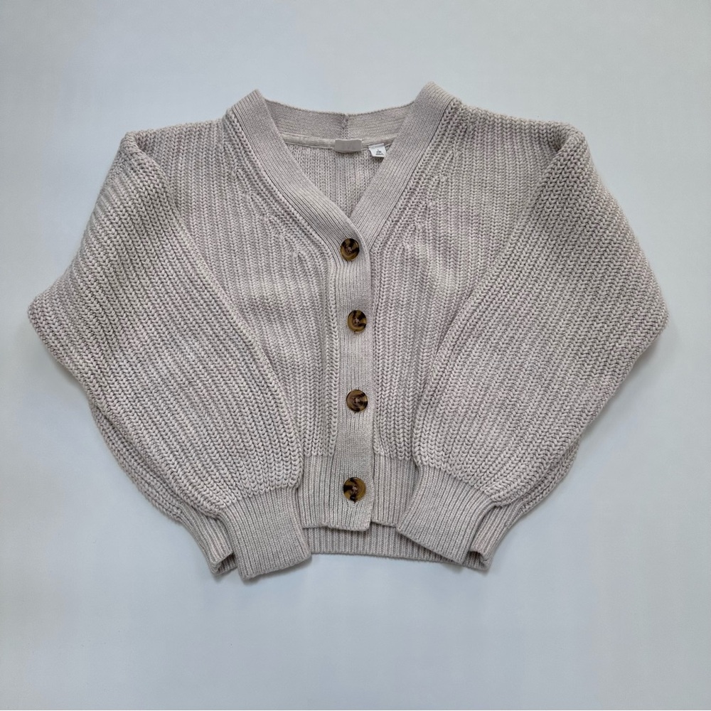Gap Girls Cardigan Sweater size Large (10) - Cream/Beige